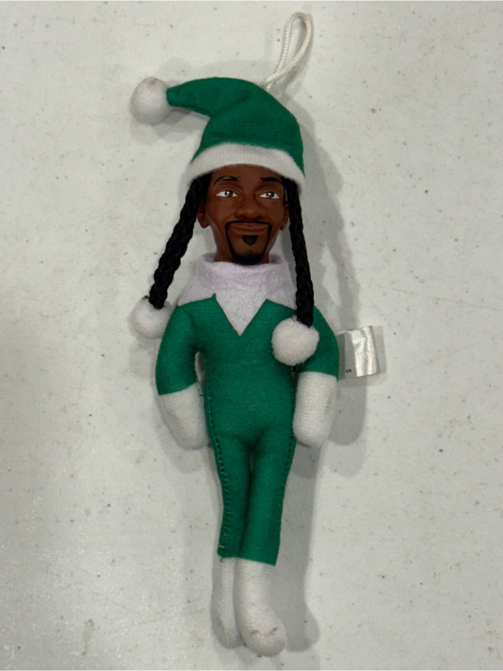 Snoop Dogg Snoop On The Stoop Mini Doll Plush Ornament‎ Green 7” Elf 2025 NEW